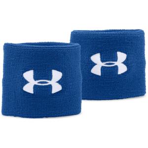 UNDER ARMOUR アンダーアーマー PERFORMANCE WRISTBANDS RYL/WHT ホワイト 1276991-400 パフォーマンスリストバンド｜sky-spo