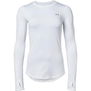 UNDER ARMOUR アンダーアーマー UA CG ARMOUR CREW WHT 1342013-100 コールドギアアーマー クルー Tシャツ｜sky-spo