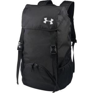 UNDER ARMOUR アンダーアーマー TEAM BACK PACK バックパック FLAP ブラック 1342587-001 スポーツバック｜sky-spo