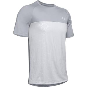 UNDER ARMOUR アンダーアーマー TECH 2.0 SS EMBOSS MGA/HGY Hグレー/HGY Hグレー 1351561-011 Tシャツ｜sky-spo