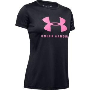 UNDER ARMOUR アンダーアーマー SOLID BIG TECH SS TEE BLK ブラック /PCE 1355517-001 Tシャツ｜sky-spo