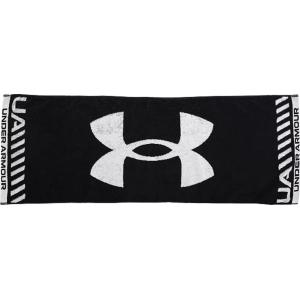 UNDERARMOUR アンダーアーマー UAスポーツタオル BLK WHT WHT 1364238-001 スポーツ アクセサリー｜sky-spo