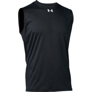 UNDERARMOUR アンダーアーマー UA TEAM チーム SLV LESS シャツ ブラック 1375589-001 スポーツウェアー｜sky-spo