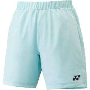 Yonex ヨネックス メンズニットハーフパンツ アクアミント 15126-427 テンス トレーニングウェアー｜sky-spo