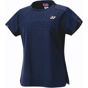 Yonex ヨネックス ウィメンズゲームシャツ ミッドナイト 20798-170 テニス トレーニングウェアー｜sky-spo