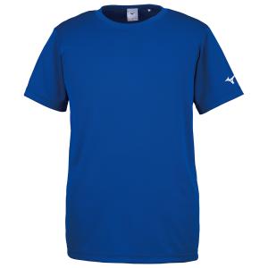 MIZUNO ミズノ Ｔシャツ（袖RBロゴ） サーフブルー テニス 32JA815625｜sky-spo