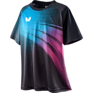 Butterfly バタフライ フリプル Tシャツ マリン ロゼ 45660-712