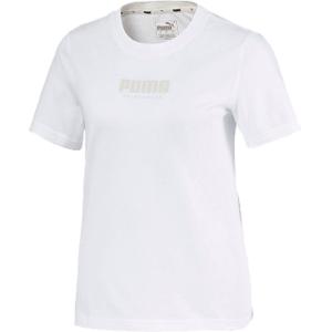PUMA プーマ FUSION Tシャツ PUMA WHITE 582710-02｜sky-spo