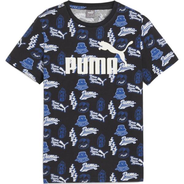 PUMA プーマ ESS+ MID 90S AOP Tシャツ PUMA BLACK 681380-0...
