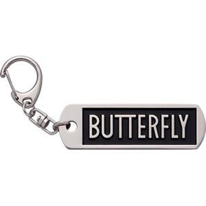 Butterfly バタフライ ロゴ キーホルダー ブラック 76240-278 卓球｜sky-spo