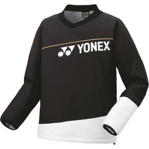 Yonex ヨネックス ユニ中綿Vブレーカー ブラック 90081-007 テニス ウェアー｜sky-spo