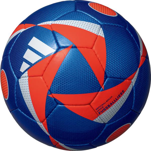 adidas アディダス EURO24リーグ BLU/RED 5号 AF594BR サッカー ボール
