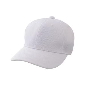 SSK エスエスケイ 丸型6方型ベースボールキャップ 帽子 ホワイト BC066-10｜sky-spo
