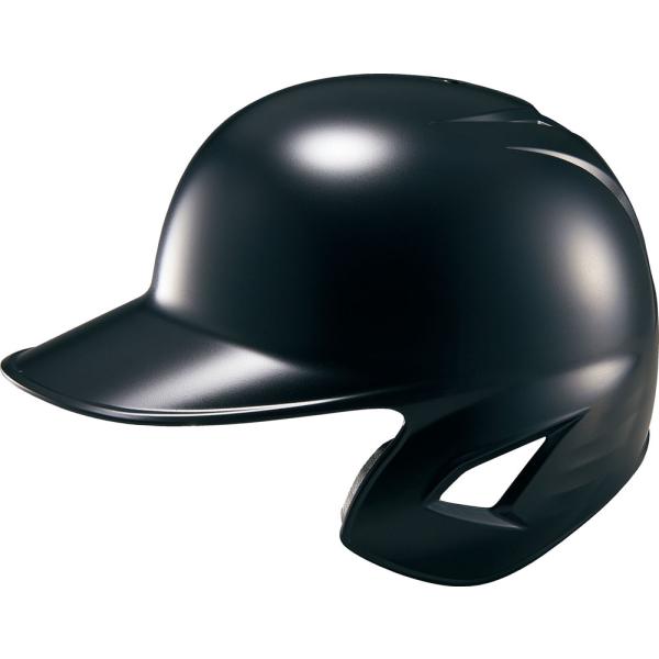 ZETT 軟式 ヘルメット 片耳 ブラック BHL308-1900 ゼット 野球