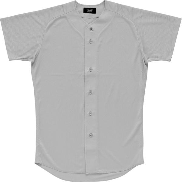 ZETT（ゼット） ユニフォームシャツ シルバー BU1071T-1300 野球 ウェアー