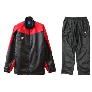 あすつく 上下セット Champion チャンピオン JACKET ジャケット パンツ ブラック レ...