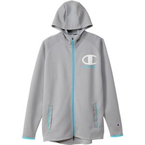 Champion チャンピオン ZIP UP SHIRTS オックスフォードGRY C3UV110-070 バレーボール ウェアー｜sky-spo