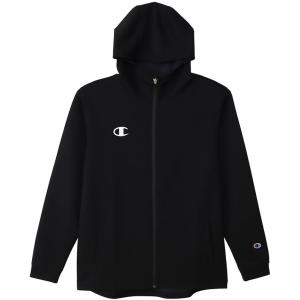 Champion チャンピオン ZIP HOODED SWEAT フードスウェット ブラック C3VS110-090 スポーツウェアー｜sky-spo