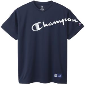 Champion チャンピオン SHORT SLEEVE ショートスリーブ T-シャツ ネイビー C3XV302-370 バレーボール｜sky-spo