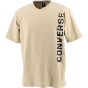 CONVERSE コンバース クールネックTシャツ ベージュ CA201373-3200｜sky-spo