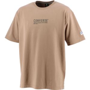 CONVERSE（コンバース） クルーネックTシャツ ベージュ CA212381-3200 スポーツ トレーニング｜sky-spo