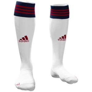 adidas アディダス MITEAM ADIソックス 18 ホワイト/ネイビー CV7441Z- ホワイト NVY サッカー 靴下 ソックス ストッキング｜sky-spo