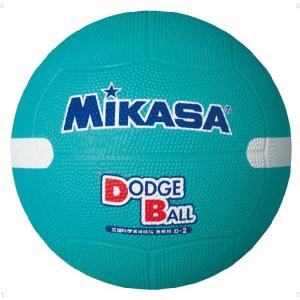 ミカサ MIKASA ドッジ2号 ゴム グリーン D2W-G ボール｜sky-spo