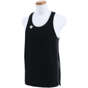 DESCENTE デサント TANK TOP ブラック DAT0510-BLK｜sky-spo