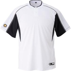 デサント DESCENTE ベースボールシャツ DB104B-SWBK 野球 ウェアー｜sky-spo