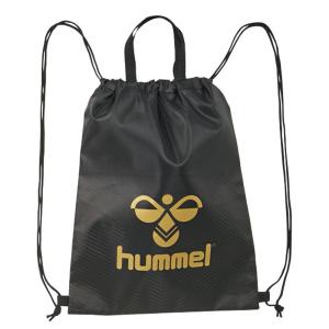 hummel ヒュンメル ジムサック ブラック×ゴールド スポーツ
