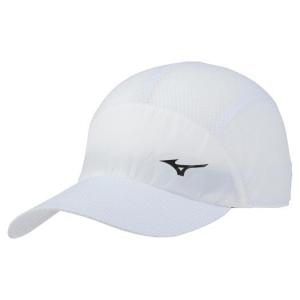 MIZUNO（ミズノ） アラエルランニングソフトキャップ（メッシュ） ホワイト ランニング　帽子｜sky-spo