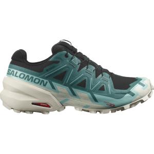 SALOMON サロモン トレイルランニングシューズ SPEEDCROSS6 GORE-TEX Black/HarborBlue/RainyDay｜sky-spo