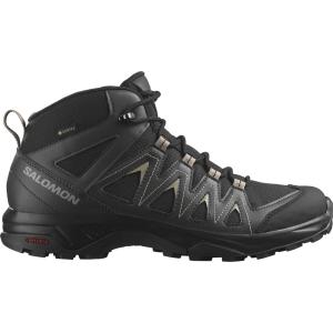 SALOMON サロモン メンズ ハイキングブーツ X BRAZE MID GORE-TEX Black/Phantom/VintageKhaki｜sky-spo