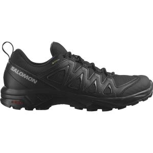 SALOMON サロモン メンズ 男性用 ハイキングシューズ X BRAZE GORE-TEX Black/Phantom｜sky-spo