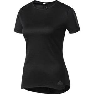 あすつく adidas アディダス RESPONSE SS TシャツW レスポンス BLK ブラック ランニング ジョギング ヨガ トレーニング｜sky-spo