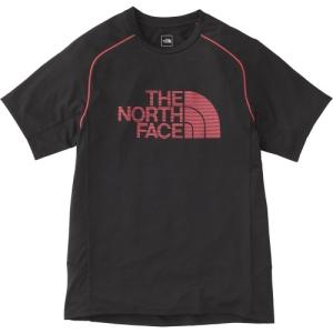 あすつく ザ・ノースフェイス GTDロゴクルー ランニング ショートスリーブ 半袖Tシャツ ブラック S S GTD LOGO CR｜sky-spo