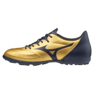 あすつく ミズノ MIZUNO レビュラ3 SELECT＋AS ゴールド×ネイビー サッカー トレーニングシューズ トレシュー P1GD206514｜sky-spo