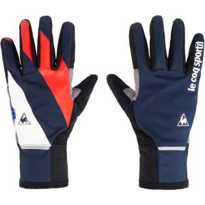 lecoqsportif ルコックスポルティフ SOFTSHELL GLOVE ネイビー QCAQGD05-NVY 手袋｜sky-spo