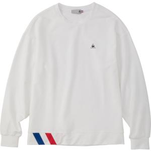 le coq sportif ルコックスポルティフ 長袖シャツ ホワイト QLWRJB02-WHT スポーツウェアー｜sky-spo