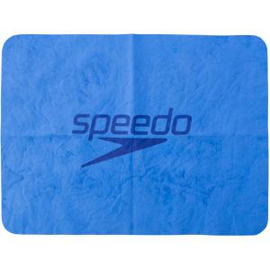 Speedo スピード STACKセームタオル (小) ブルー SD98T50-BL スイミング 水泳｜sky-spo