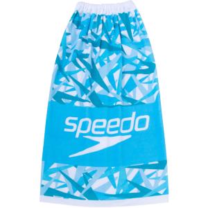 speedo（スピード） STACK WRAP TOWEL M ブルー SE62005-BL 水泳 スイミング｜sky-spo