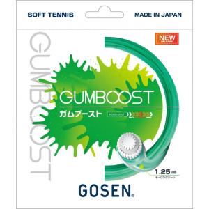 GOSEN ゴーセン ガムブースト オーロラグリーン SSGB11OG テニスストリング｜sky-spo