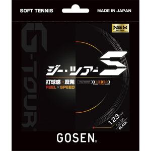 GOSEN ゴーセン G-TOURS ブラック SSGT11BK テニスストリング｜sky-spo