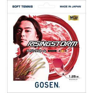 GOSEN ゴーセン RISINGSTORM ライジングレッド SSRS11RR テニス｜sky-spo