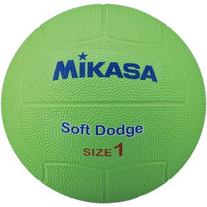 ミカサ MIKASA ソフトドッジ 1号 ゴム LGR STD1SRLG ハンドボール ボール｜sky-spo