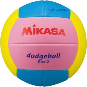 ミカサ MIKASA スマイルドッジ 2号 マシーン PK/SBL/YL STPED2-PSBLY ハンドボール ボール｜sky-spo