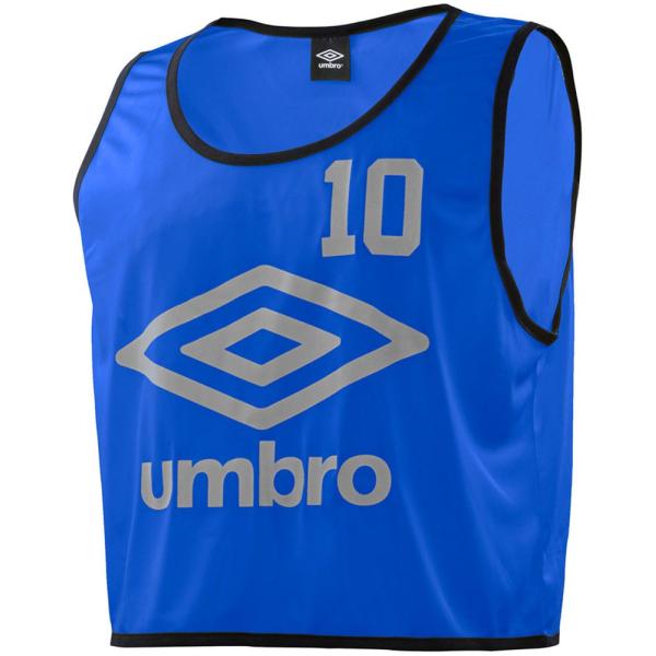 UMBRO アンブロ ストロングビブス 10P ブルー UBS7557Z-BLU サッカーウェアー