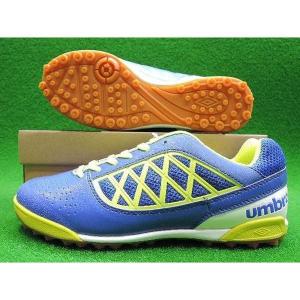 あすつく ＵＭＢＲＯ アンブロ サラ ブリストル TF UTS4604BWY Dブルー×ホワイト×Fイエロー 青×黄 フットサルシューズ トレーニングシューズ｜sky-spo