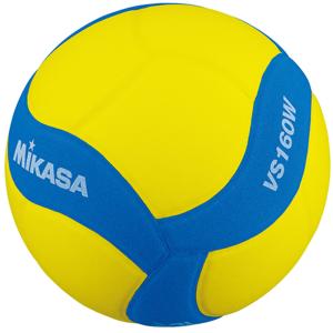 ミカサ MIKASA レッスンバレー4号 EVA 黄/アオ VS160WYBL バレーボール