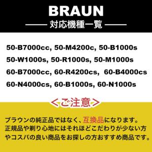 互換品 ブラウン 替刃 シリーズ6 シリーズ5...の詳細画像5